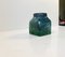Green & Blue Murano Glass Vase from Venini, 1950s 8