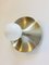Round Aluminum Wall Lamp from Honsel, 1970s, Image 1
