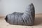 Grey Microfiber Togo Lounge Chair by Michel Ducaroy for Ligne Roset, Image 5
