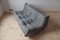 Grey Microfiber Togo 3-Seat Sofa by Michel Ducaroy for Ligne Roset 5