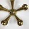 Italian Brass Wall or Ceiling Light, 1950s 8