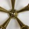 Italian Brass Wall or Ceiling Light, 1950s 18