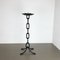 Large Vintage Brutalist Metal Candleholder, 1960s 15