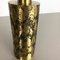 Large Vintage Brutalist Brass Candleholder, 1970s, Image 9