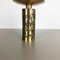 Large Vintage Brutalist Brass Candleholder, 1970s, Image 12