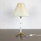 Lámpara de mesa trípode estilo Hollywood Regency de latón, años 60, Imagen 18