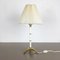 Lampe de Bureau Tripode Style Hollywood Regency en Laiton, 1960s 1