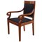 Neoclassical Biedermeier Armchair, Cherry Solid Wood, South Germany, circa 1900, Image 1