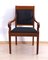 Neoclassical Biedermeier Armchair, Cherry Solid Wood, South Germany, circa 1900, Image 9