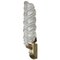 Aplique italiano Mid-century de cristal de Murano, Imagen 1