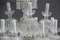 Große Kronleuchter aus Kristallglas mit 12 Leuchtstellen, 1950er, 2er Set 12