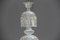 Große Kronleuchter aus Kristallglas mit 12 Leuchtstellen, 1950er, 2er Set 6