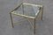 Italian Solid Brass & Glass Coffee Table, 1970s, Image 6