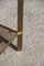 Small Brass & Glass 2-Tier Side Table, 1970s 8