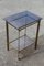 Small Brass & Glass 2-Tier Side Table, 1970s, Image 5