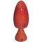 Small Red Murano Glass Table Lamp from Barovier & Toso, 1990s 1