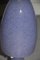 Lámpara de mesa pequeña de cristal de Murano violeta de Barovier & Toso, años 90, Imagen 3