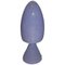 Lámpara de mesa pequeña de cristal de Murano violeta de Barovier & Toso, años 90, Imagen 1