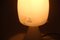 Petite Lampe de Bureau en Verre de Murano Blanche de Barovier & Toso, 1990s 3