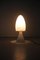 Petite Lampe de Bureau en Verre de Murano Blanche de Barovier & Toso, 1990s 4
