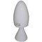 Kleine weiße Tischlampe aus Muranoglas von Barovier & Toso, 1990er 1