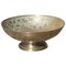 Brass Bowl with Engravings & Enamels, 1950s 1