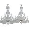 9-Light Chandeliers, 1950s, Set of 2, Image 1