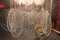 Italian Acrylic Glass & Chromed Metal Chandeliers, 1970s, Set of 2 5