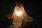 Lámpara de mesa italiana vintage de cristal de Murano, años 70. Juego de 2, Imagen 2