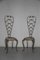Chaises à Dossier Haut en Métal par Pier Luigi Colli, 1950s, Set de 2 4