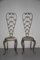Metallstühle mit hoher Rückenlehne von Pier Luigi Colli, 1950er, 2er Set 1