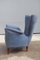 Italienischer Mid-Century Sessel mit geometrischem Design 6