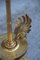 Lámpara de mesa modernista de bronce, años 40, Imagen 6