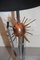 Vintage Italian Copper, Steel, Brass and Acrylic Glass Table Lamp, 1970s, Image 3