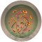 Dekorativer Vintage Teller aus Muranoglas, 1980er 1