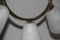 Mid-Century Deckenlampe aus Messing & Muranoglas 3
