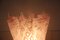 Lámparas Handkerchief de cristal de Murano de VeArt, años 70. Juego de 2, Imagen 5