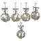 Mid-Century Modern French Chandelier, 1950s, Image 1