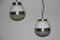 Italian Delta Ceiling Lamps by Sergio Mazza, 1960s, Set of 2 2