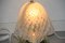Lámparas de mesa Handkerchief italianas de cristal de Murano de VeArt, años 70. Juego de 2, Imagen 7