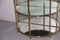 Mirrored Glass & Solid Brass Shelving Unit, 1970s 7