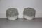 Lacquered Metal & Bubble Glass Sconces, 1960s, Set of 2 5