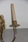 Mid-Century Brass Sculptural Wall Sconces, Set of 2, Image 5