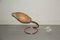 Vintage Copper Table Lamp with Shell Shade 2