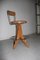 Tabouret Rotatif Minimaliste, 1950s 7