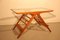 Mid-Century Italian Coffee Table with Magazine Rack 6