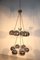 Lámparas de araña vintage de Reggiani, años 70. Juego de 2, Imagen 8