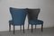 High Back Chairs, 1950s, Set of 2, Image 2