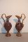 Italian Enamel Amphora Vases, 1940s, Set of 2, Image 2