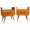 Mid-Century Italian Maple Nightstands, 1950s, Set of 2, Image 1